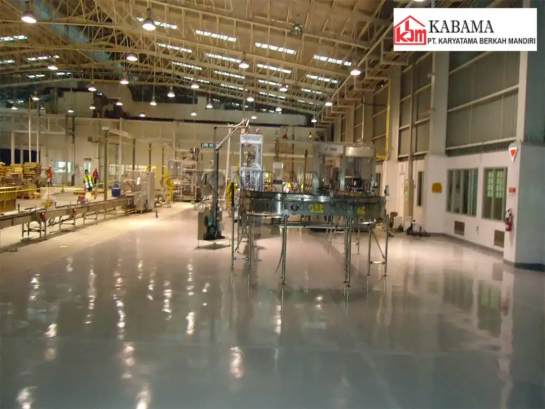 Dokumentasi proyek epoxy lantai