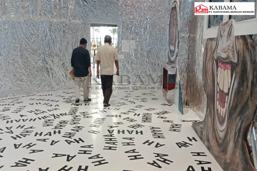 Dokumentasi proyek epoxy lantai