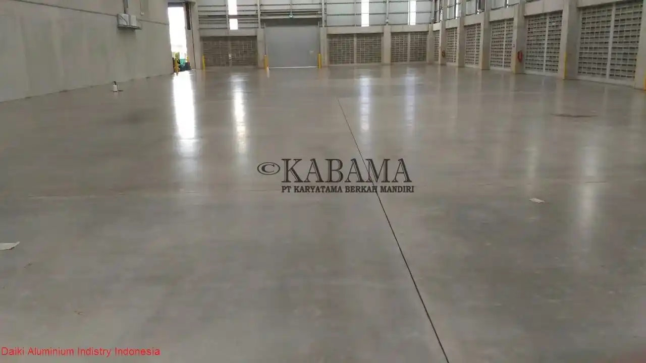Dokumentasi proyek floor hardener