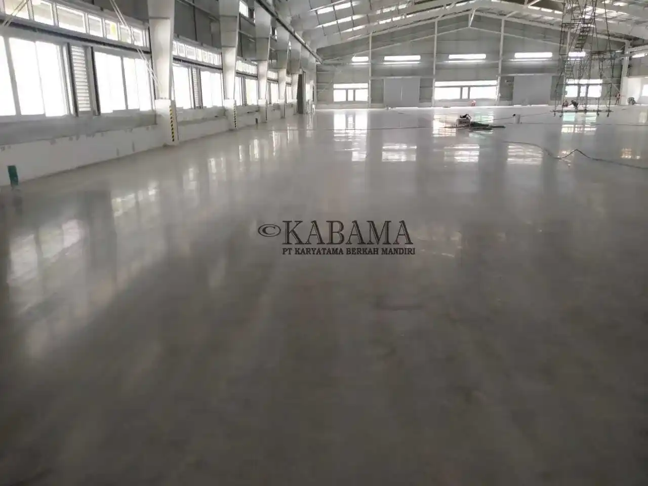 Dokumentasi proyek floor hardener