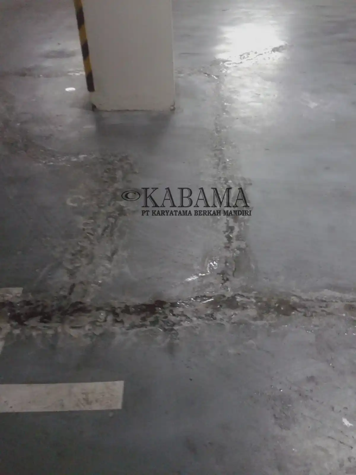 Dokumentasi proyek injeksi beton